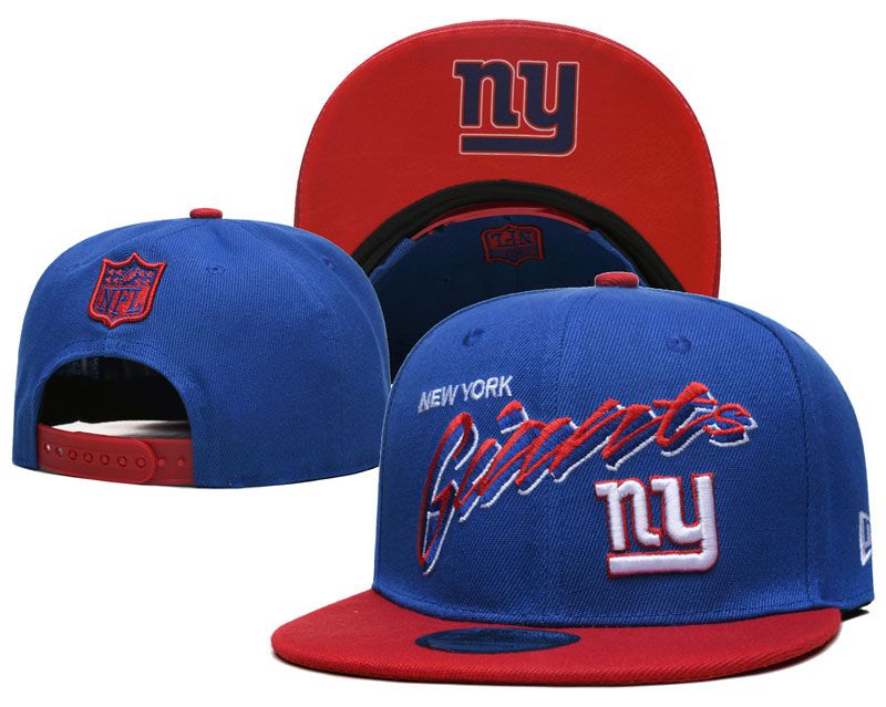 2022 NFL New York Giants Hat YS1002->nfl hats->Sports Caps